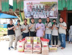 Jurnalis dan Bupati Morowali Utara Kunjungi Panti Asuhan Peringati Hari Pers Nasional