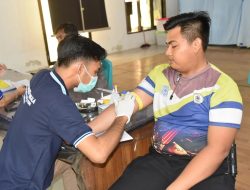 Polres Morowali Utara jalani Rikkes berkala T.A 2023 dari Tim Biddokkes Polda Sulteng
