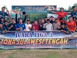 Persipal Juara Liga 3 Zona Sulawesi Tengah