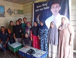 Ibu-ibu 2 Desa ini, Antusias Hadiri Pembagian Sembako Wahyu Hidayat Sudirman