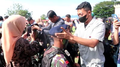 Haru! Ketika Baret Biru Brimob Dipasangkan Orangtua