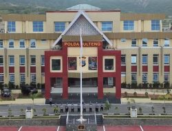 Polda Sulteng Gelar Sholat Idul Fitri di Lapangan Apel, Terbuka untuk umum