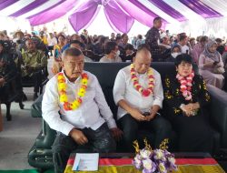 Bupati Parimo Hadiri Perayaan Paskah di Tolai