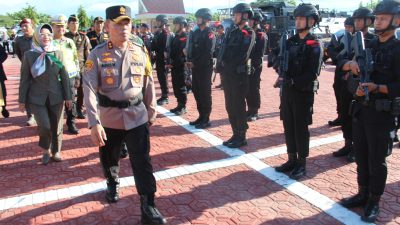 Pengamanan Idul Fitri 1444 H dimulai, Polda Sulteng laksanakan Gelar Pasukan Ops Ketupat Tinombala-2023