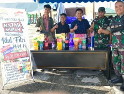 Kontribusi PT ANA di Bazar Murah Kodim 1311/ Morowali Dapat Apresiasi