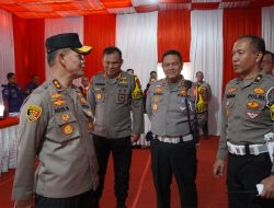 Chek Kesiapan Pengamanan Idul fitri 1444 H, Kapolda Sulteng Kunjungi Pospam dan Terminal di Palu