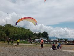 Sebanyak 125 Orang Dari Berbagai Daerah di Indonesia Ikut Kejuaraan Paralayang di Parimo