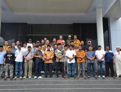 Kajati Sulteng : Minta Dukungan Insan Pers Dalam Penegakkan Hukum Di Wilayahnya