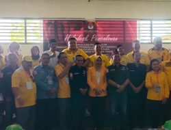 Ribuan Pendukung dan Simpatisan Kawal Pendaftaran Bacaleg Partai Golkar
