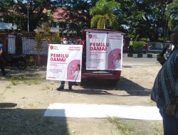Rumah Hukum Tadulako Gelar Aksi Pemilu Damai di Parigi Moutong