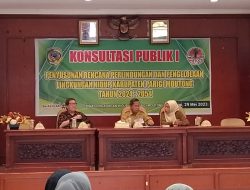 Fokus Grup Discusion penyusunan rencana perlindungan dan pengendalian lingkungan hidup kabupaten Parigi Moutong Tahun 2024 – 2054 Resmi di buka Wabup