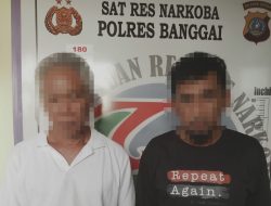 Polisi Amankan Dua Terduga Pelaku Narkoba di Perbatasan Kabupaten Banggai-Touna