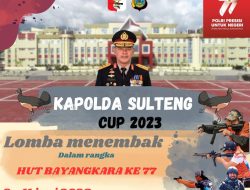 Kapolda Sulteng Cup 2023: Lomba Menembak Meriahkan HUT Bhayangkara ke-77 dan Mencari Atlet Menembak