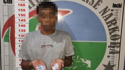 Kasat Narkoba Polres Banggai Pimpin Penangkapan Terduga Bandar di Toili