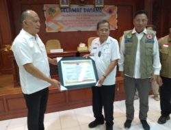 Pemkab Parimo menerima kunjungan Komisi VIII DPR RI dan BNPB Pusat