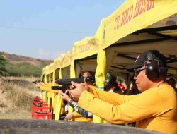 177 Peserta Meriahkan Hari Bhayangkara ke-77 dengan Lomba Menembak di Polda Sulteng