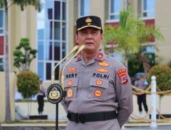 Brigjen Polisi Hery Santoso pamitan, di Sulteng waktunya luang untuk berkebun