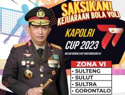 Polda Sulteng tuan rumah Bola Voli Kapolri Cup 2023 Zona VI