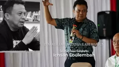 Kabar Duka, Wartawan Senior dan Mantan Anggota DPD RI M Ichsan Loulembah Meninggal Dunia