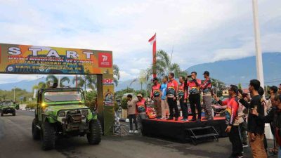 Bhayangkara Off-Road Jelajah Lembah Palu Seri II Hari Bhayangkara ke-77, terselip misi Sosial