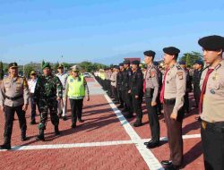 Kepala Kepolisian Daerah Sulawesi Tengah Menggelar Apel Gelar Pasukan “Operasi Patuh Tinombala-2023” untuk Meningkatkan Keselamatan Berlalu Lintas