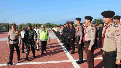 Kepala Kepolisian Daerah Sulawesi Tengah Menggelar Apel Gelar Pasukan “Operasi Patuh Tinombala-2023” untuk Meningkatkan Keselamatan Berlalu Lintas