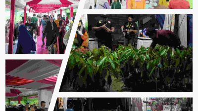 Lokasi Festival Durian Internasional Di Padati Pengunjung Hingga Malam Hari