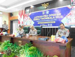 Operasi Zebra Tinombala 2023 Segera dimulai, Polda Sulteng Gelar Latpraops