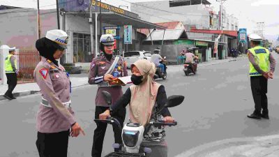 Polwan Polda Sulteng Gelar Gaturli, Meriahkan Hari Jadi Polwan RI ke-75