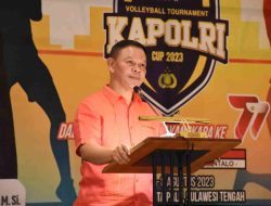 Gala Dinner Tournament Bola Voli Kapolri Cup Zona VI, Kapolda Sulteng : Junjung tinggi fairplay dan sportifitas