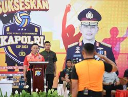 Kapolri Cup Zona VI dibuka, Kapolda Sulteng : Wujud nyata Polri mendukung perkembangan atlet bola voli