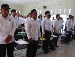 Sebanyak 58 Bakal Calon Kades Di Parigi Moutong Ikuti Ujian Tertulis