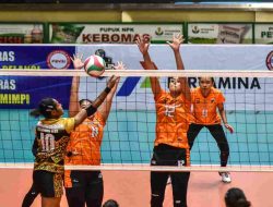 Tim Putri Sulteng Sikat Papua 3-0 di Laga Perdana Kapolri Cup 2023