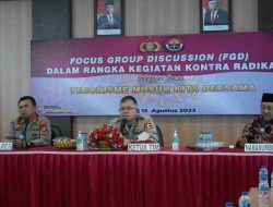 FGD Teroris Musuh Bersama di Kab. Sigi nenghadirkan mantan Tokoh Jamaah Islamiyah
