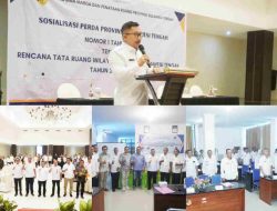 Bupati Banggai Ir. H.Amirudin.M.M Menghadiri Sekaligus Membuka Secara Resmi Acara,Kick Off Kajian Lingkungan Hidup Strategis Rencana Pembangunan Jangka Panjang Daerah.(KLHS RPJPD) Kabupaten Banggai Tahun 2024-2045