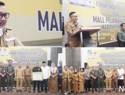 Bupati Banggai,H Amirudin.M.M Membuk Langsung Kegitan(FGD) Mall Pelayanan Publik Di kabupaten banggai