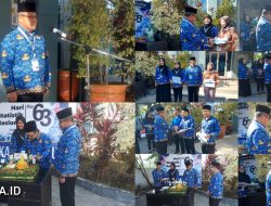 BPS,Kabupaten Banggai Laksanakan Hari Statistik Nasional 63 Di Halaman Kantor