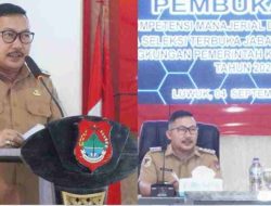 Bupati Banggai Resmi Buka Uji Kompetensi Manajerial dan Sosial Kultural 2023