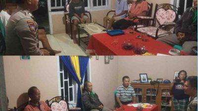 Ponakan Curi Ayam Paman, Bhabinkamtibmas Polsek Bunta Turun Mediasi