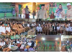 Ketua dan Segenap Pengurus OSIS,PMR dan Pramuka.MTs Negeri 1 Banggai peringati Maulid Nabi Muhammad SAW.1445 H.2023 Masehi