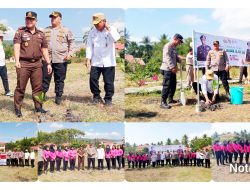 Sekda banggai hadir Dalam Penanaman Pohon Serentak di Argo WISATA Polres Banggai