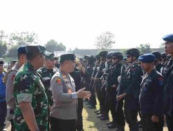 Ribuan Personel Ikut Apel Gelar Pasukan Kunjungan Wakil Presiden di Sulteng