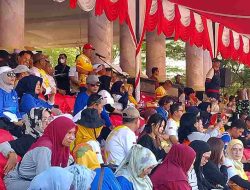 Upacara Pembukaan Kejuaraan Antar Kampung (Tarkam) Kementerian Pemuda dan Olahraga Tahun 2023 Meriahkan Parigi Moutong