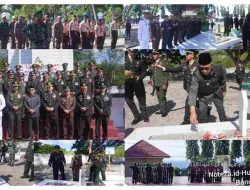 Wakil Bupati Banggai,Drs. H. Furqanuddin Masulili.M.M. Menghadiri Upacara ZIARAH NASIONAL.Dalam Rangka Peringatan Hut TNI Ke 78 Tahun 2023