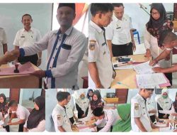 Kepala Cabang Dinas Pendidikan Menengah Wilayah V Yasser Masulili.S.Ag.M.A.P Melantik Beberapa Kepala Sekolah