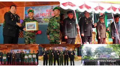 Kapolres Banggai,AKBP.Ade Nuramdani.SH.SIK.MM Berharap Sinergitas TNI-Polri Siap Sukseskan Pemilu 2024