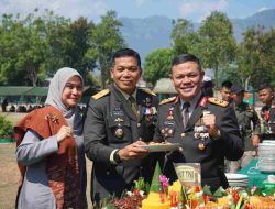 Peringatan Hut TNI, Kapolda Sulteng Pastikan Soliditas dan Sinergitas Terus Terjalin