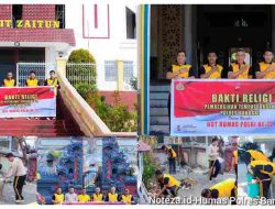 Hari Jadi Ke-72 Humas Polri, Polres Banggai Rayakan Dengan Bhakti Religi