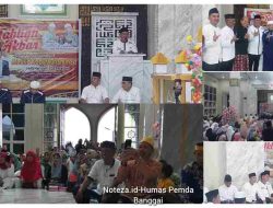 Bupati Banggai yang di Wakili Sekda KabupTen Banggai.Ir. Abdullah Ali, M.Si.Menghadiri Acara TABLIGH AKBAR DALAM RANGKA MEMPERINGATI MAULID NABI MUHAMMAD SAW 1445 Hijriyah/2023 Masehi