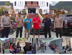 Jajaran Polres Banggai Serempak Laksanakan Minggu Kasih
